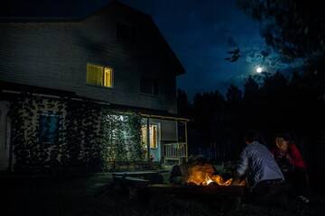 Фото номера Дом с 5 спальнями Загородные дома Abramovich house г. Нарочь 6